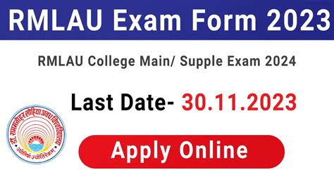 rmlauexams log in.